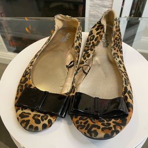 Leopard Print Flats